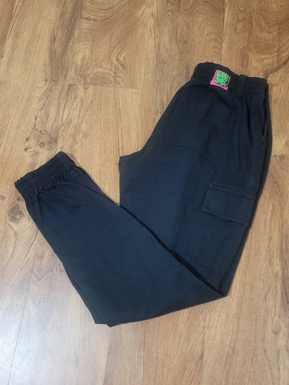 Empyre Cargo Jogger Pants - Black